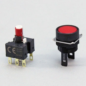 押ボタンスイッチ(丸形)(LED)(丸胴形Φ16) A16 omron(オムロン)