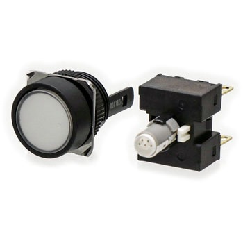 押ボタンスイッチ(丸形)(LED)(丸胴形Φ16) A16 omron(オムロン)