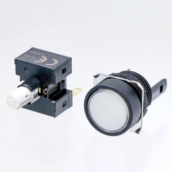 押ボタンスイッチ(丸形)(LED)(丸胴形Φ16) A16 omron(オムロン)