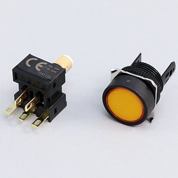 押ボタンスイッチ(丸形)(LED)(丸胴形Φ16) A16 omron(オムロン)