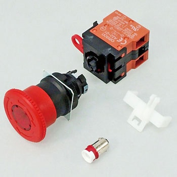 非常停止用押ボタンスイッチ(Φ22/Φ25)(照光) A22E omron(オムロン)