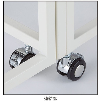 ひな壇シェルフ 2列2段 ブラック脚 ラスティック柄 - ストア・エキスプレス