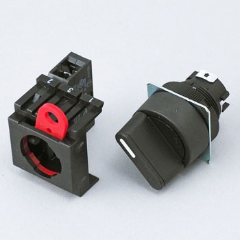 A22S-2A-10 ツマミ形セレクタスイッチ(非照光)(丸胴形Φ22/25) A22□ omron(オムロン) 39005687