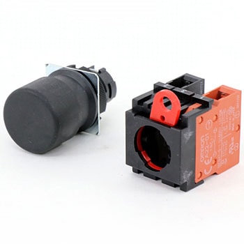 押ボタンスイッチ(丸形)(小形きのこタイプΦ30)(非照光)(丸胴形Φ22/25) A22 omron(オムロン)