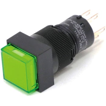 押ボタンスイッチ(正方形)(LED)(丸胴形Φ12) A3C omron(オムロン)