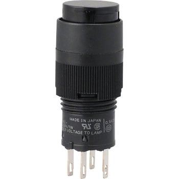 押ボタンスイッチ(丸形)(非照光)(丸胴形Φ12) A3C omron(オムロン)