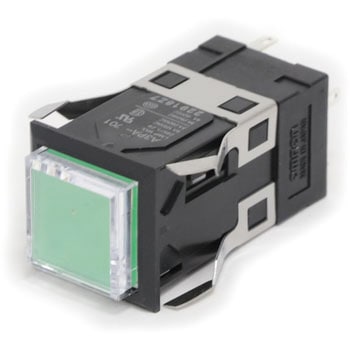 照光押ボタンスイッチ(正方形)(LED)(角胴形) A3P omron(オムロン)