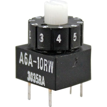シール形ロータリーディップスイッチ A6A omron(オムロン)