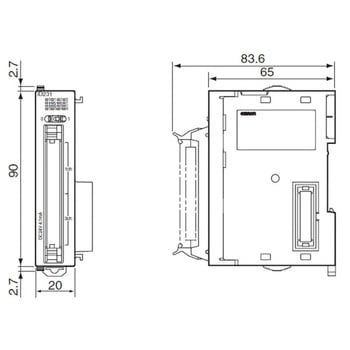 プログラマブルコントローラ CJ1/CJ1M DC入力ユニット omron(オムロン)