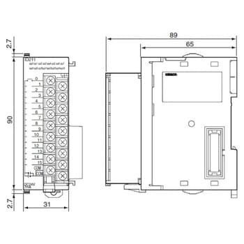 産業用 トランジスタ出力ユニット CJ1W-OD212 CJ 基本I/Oユニット-