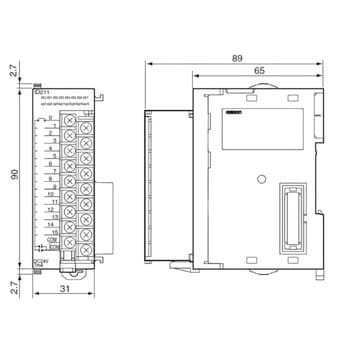 CJ1W-OD213 プログラマブルコントローラ CJ1/CJ1M トランジスタ出力