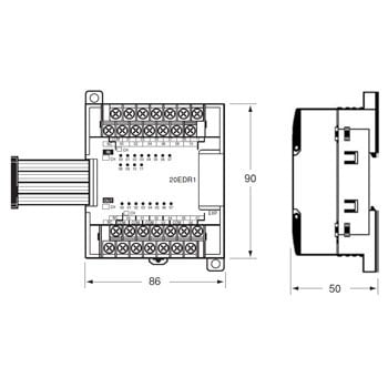 プログラマブルコントローラ 拡張I/Oユニット オムロン(omron) PLC