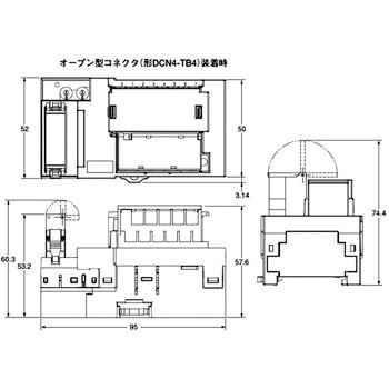 デジタルI/Oスレーブ ねじ式端子台 2段端子台/リレー出力/SSR出力 CRT1-□D08(-1)/□D16(-1)/ROS□/ROF□ omron(オムロン)