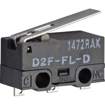 極超小形基本スイッチ(ヒンジ・レバー形) D2F - omron(オムロン)