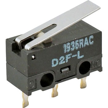 極超小形基本スイッチ(ヒンジ・レバー形) D2F - omron(オムロン)