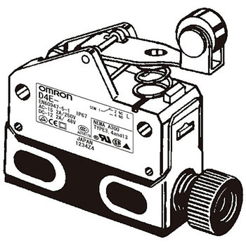 小形封入スイッチ D4E-□N omron(オムロン)