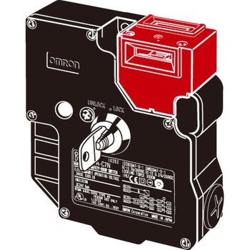 電磁ロック・セーフティドアスイッチ D4JL オムロン(omron) 【通販 