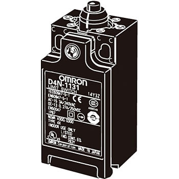 小形セーフティ・リミットスイッチ 2接点シリーズ(直接開路動作付き) D4N