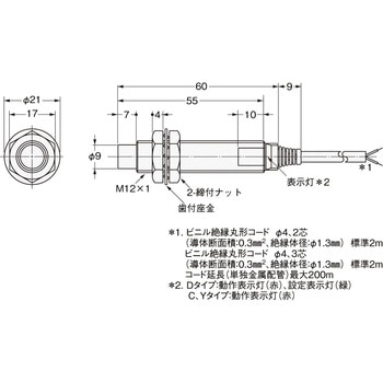 ロングサイズ近接センサ(交流2線式) E2E2 omron(オムロン)