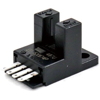 フォト・マイクロセンサ 溝型コネクタ/コード引き出しタイプ(直流光) EE-SX47/67 密着取付型 omron(オムロン)