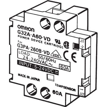 パワー・ソリッドステート・リレー パワーデバイスカートリッジ G32A-A