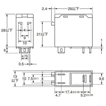 G3RZ-201SLN DC24 パワーMOS FETリレー G3RZ 1個 オムロン(omron