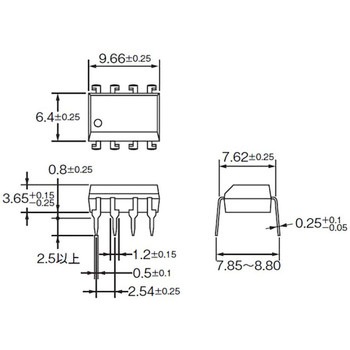 G3VM-402C MOS FET�����[ DIP8�s�� ���ɐړ_�\���^�C�v omron(�I������) 39067262