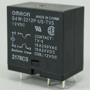 G4W-2212P-US-TV5 DC12 パワーリレー G4W 1個 オムロン(omron) 【通販