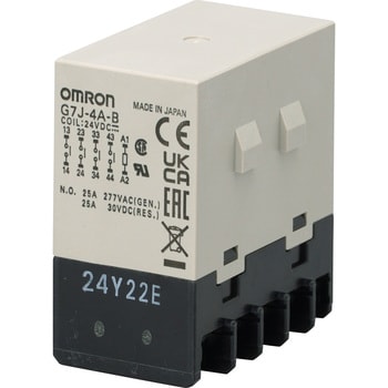 G7J-4A-B DC24 パワーリレー G7J 1個 オムロン(omron) 【通販サイト