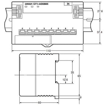 マルチプルI/Oターミナル アナログ入力/出力ユニット オムロン(omron) ネットワーク機器 【通販モノタロウ】