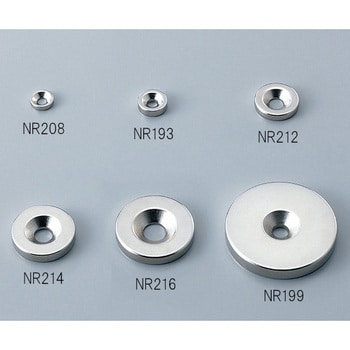 タイムセール ネオジム磁石 丸型 皿穴付 世界的に NEシリーズ