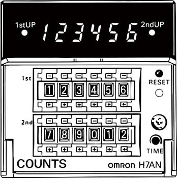 電子カウンタ(DIN72×72) H7AN