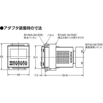 H7CZ-L8D1 電子カウンタ H7CZ 1個 オムロン(omron) 【通販モノタロウ】