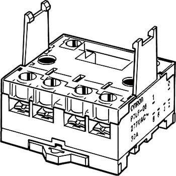 共用ソケット 角形ソケット P7LF(表面接続) omron(オムロン)