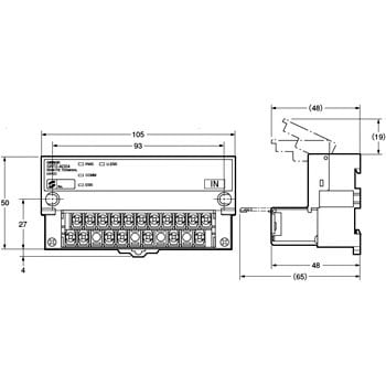 SRT2-AD04 アナログ入力ターミナル SRT2-AD04 1個 オムロン(omron