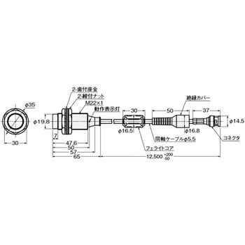 RFIDシステム アンテナ(アンプ分離タイプ) V680シリーズ オムロン