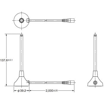WE70-AT001 FA無線LANユニット WE70 1セット(2本) omron