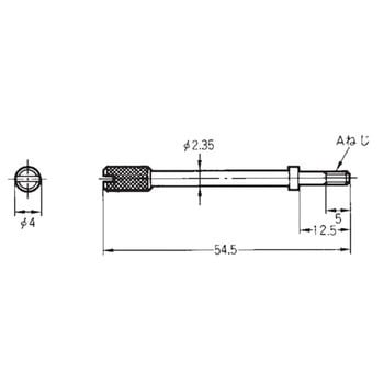 Dサブコネクタ 固定具5(ジャックスクリュー) omron(オムロン)
