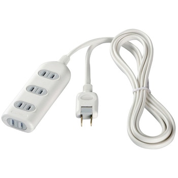 2ピン式電源タップ シャッター付 BSTAPSHシリーズ BUFFALO(バッファロー)