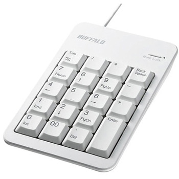 有線テンキーボード BSTKシリーズ BUFFALO(バッファロー)