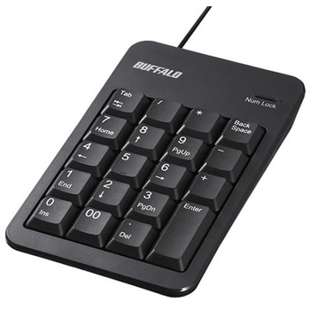 有線テンキーボード ハブ付き BSTKH100シリーズ - BUFFALO(バッファロー)