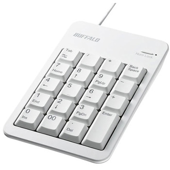 有線テンキーボード ハブ付き BSTKH100シリーズ - BUFFALO(バッファロー)