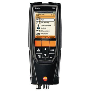 testo 320 カラー液晶 O2センサ標準搭載 本体 testo(テストー) 酸素