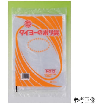 ポリ袋 中川製袋化工 タイヨーのポリ袋 0.05 No.10 4000枚