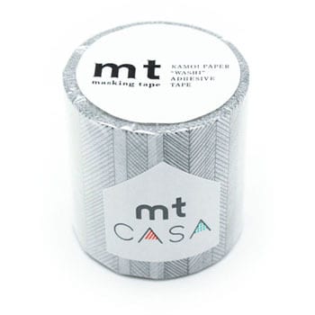 Mt マスキングテープ Casa 50mm 手書きボーダー モノクロ カモ井加工紙 壁紙 通販モノタロウ Mtca5118