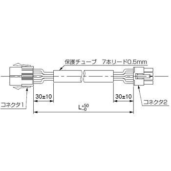 ユニットタイプモータ延長コード Panasonic(パナソニック)