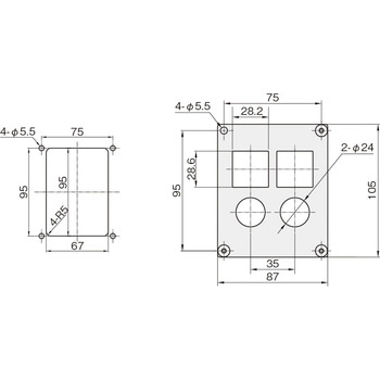 小型レギュレータブラケット ストレートタイプ(SMC ARM10F用) 岩田製作所