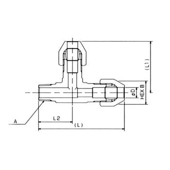 RTL-8B-R リングジョイント RTL(ティーエルユニオン)型 1個 フジキン