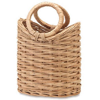 11627 WOVEN BAG ウィッカーバスケット ポッシュリビング 39199038