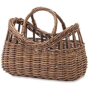 11630 WOVEN BAG ウィッカーバスケット ポッシュリビング 39199065